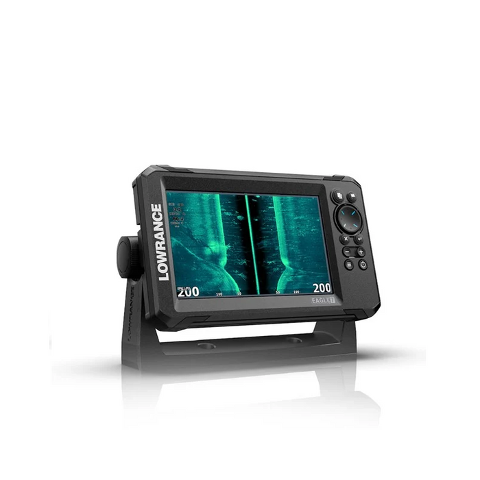 LOWRANCE Eagle 7 Fish Finder - TRIPLESHOT™ HD TRANSDUCER AND C-MAP DISCOVER™ ONBOARD