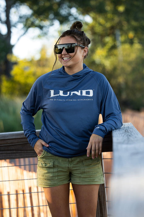 LUND Swift Sun Hoodie - NAVY