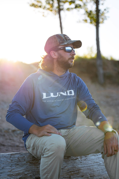 LUND Swift Sun Hoodie - NAVY