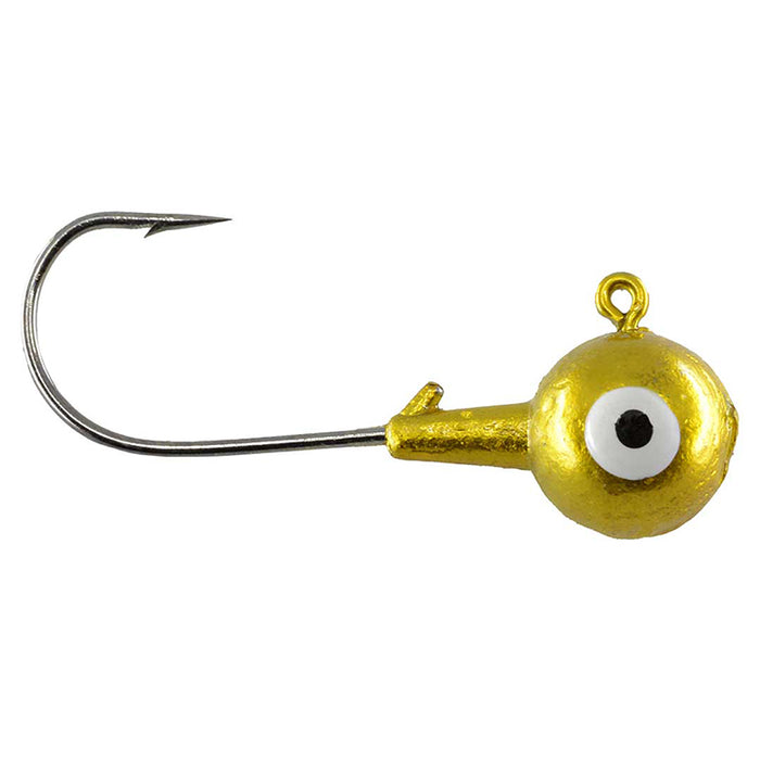 CHUBBS Two-Tone Solid Colors Round Jigs - 10 PACK