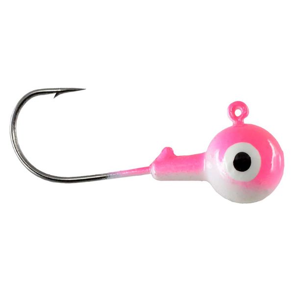 CHUBBS Two-Tone Solid Colors Round Jigs - 10 PACK