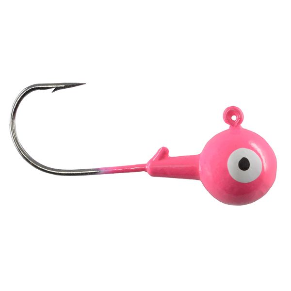 CHUBBS Two-Tone Solid Colors Round Jigs - 10 PACK