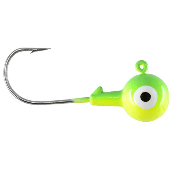 CHUBBS Two-Tone Solid Colors Round Jigs - 10 PACK