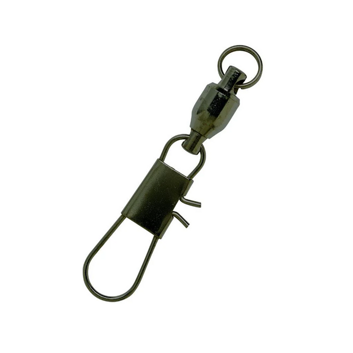 EAGLE CLAW Ball Bearing Swivel with Interlock Snap - 4 PACK