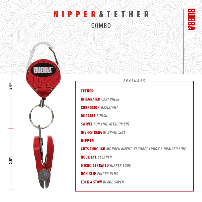 BUBBA Nipper & Tether Combo