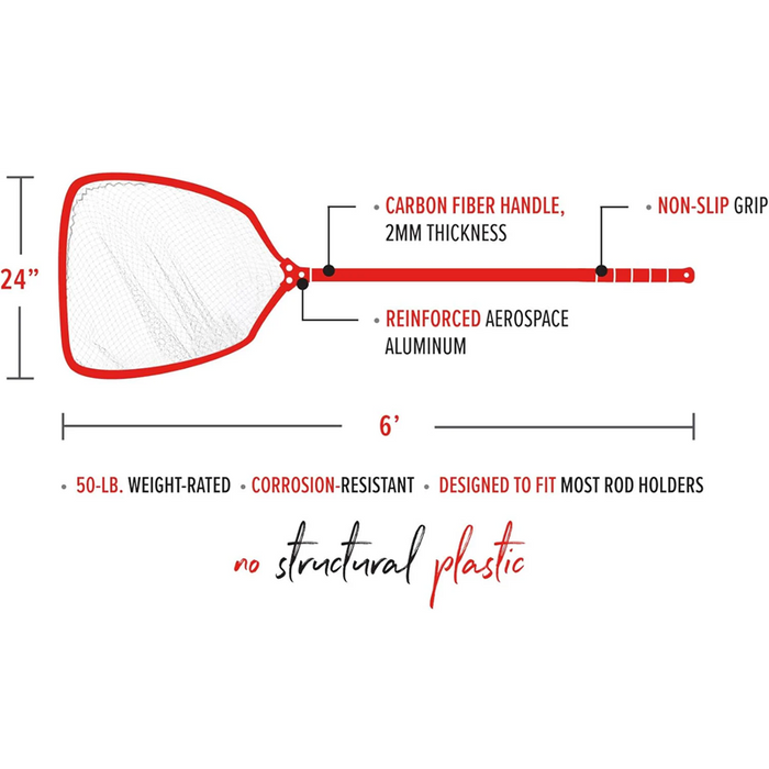 BUBBA Large Landing Net