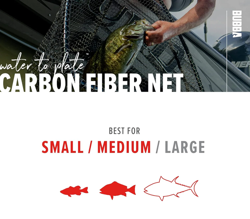 BUBBA Carbon Fiber Extendable Net