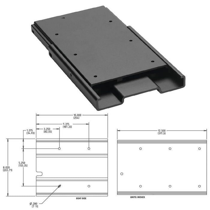 MINN KOTA Quick Release Bracket - MKA-16-03