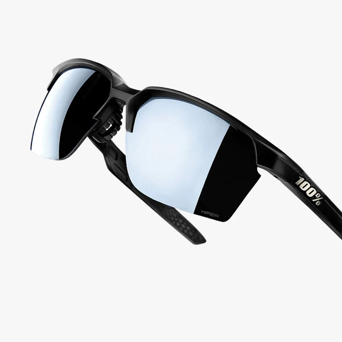 100% - SPORTCOUPE SOFT TACT BLACK W/ SMOKE LENS