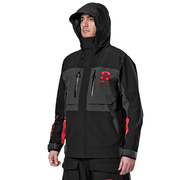 STRIKER Adrenaline Rain Jacket - BLACK