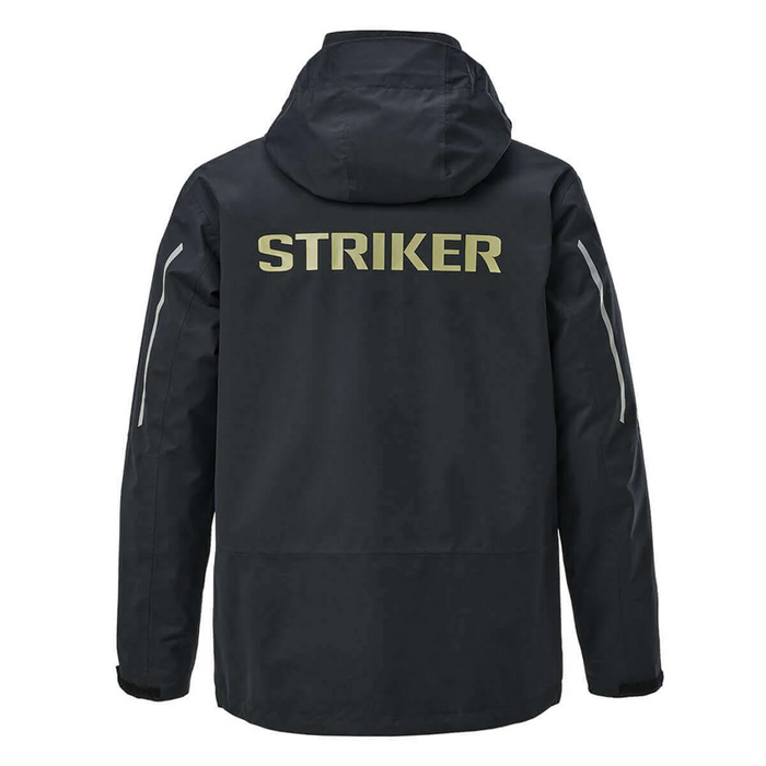 STRIKER Vortex Rain Jacket - BLACK