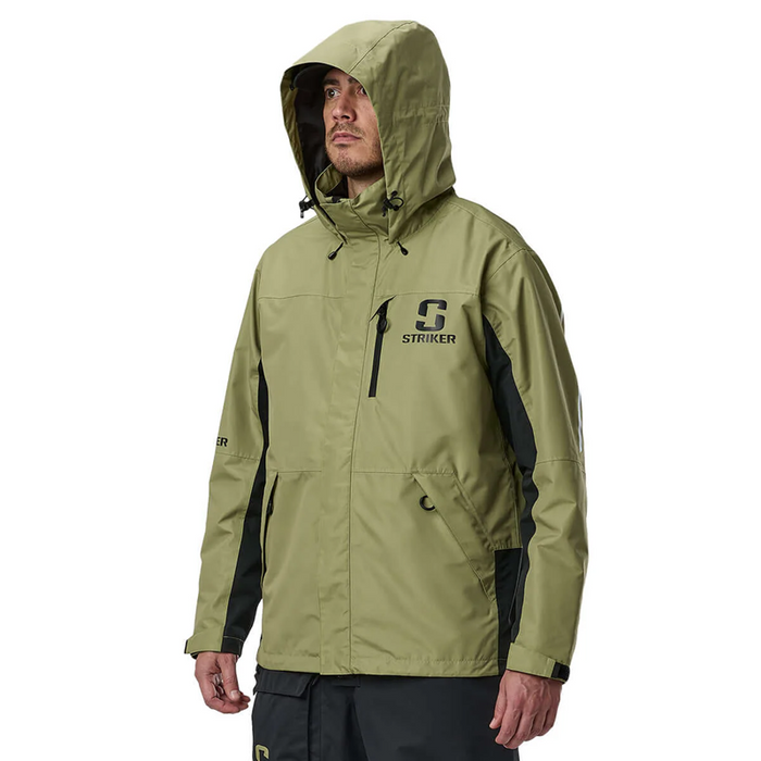 STRIKER Vortex Rain Jacket - MOSS