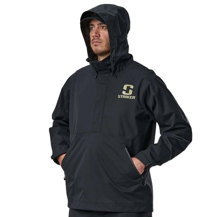 STRIKER Vortex Rain Pullover - BLACK