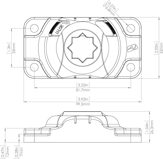 RAILBLAZA - Starport HD Mount