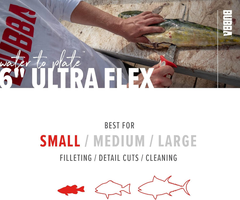 BUBBA Fillet Knife - 6 INCH