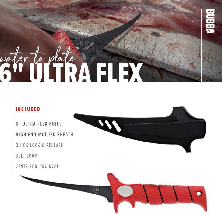 BUBBA Fillet Knife - 6 INCH