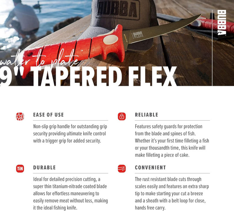 BUBBA Fillet Knife - 9 INCH