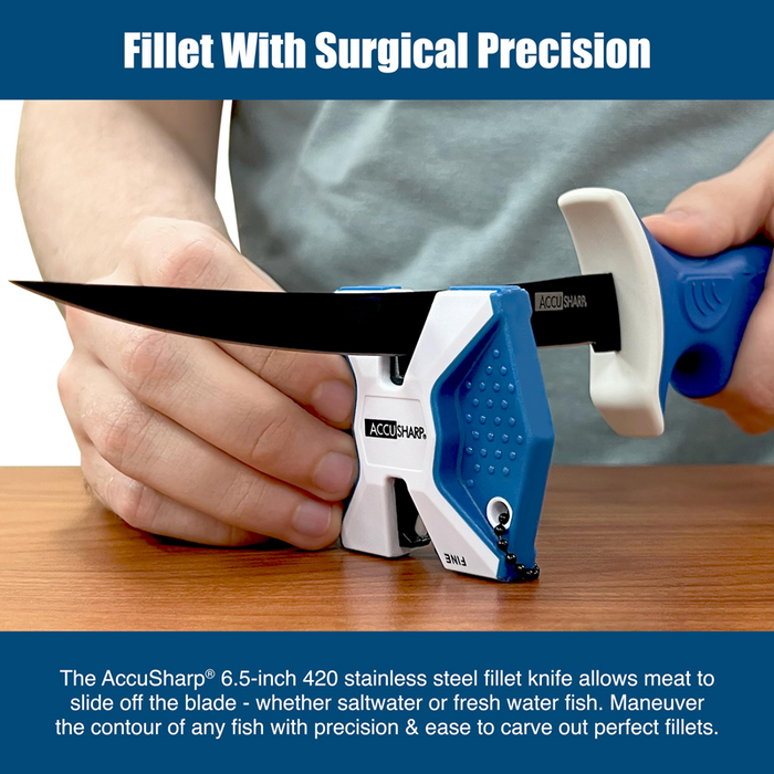 ACCUSHARP Fillet Knife With Sharpener