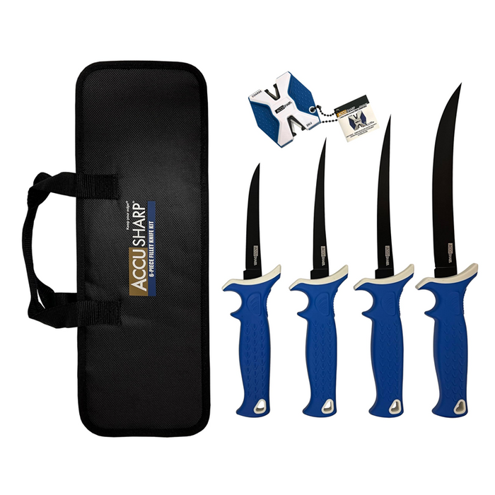 ACCUSHARP 6-Piece Fillet Knife Kit