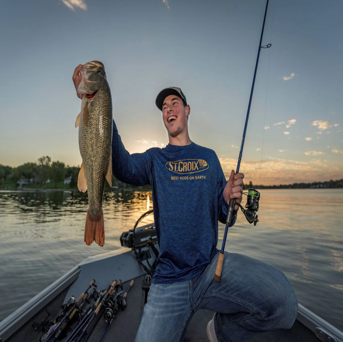 ST. CROIX Legend Tournament Bass Spinning Rod - 6'1" MEDIUM LIGHT