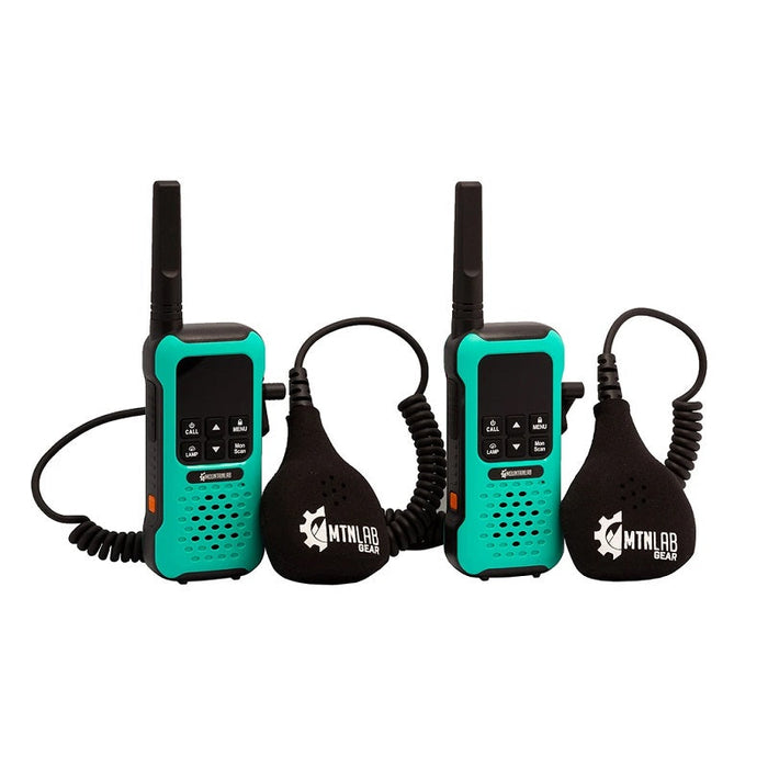 MOUNTAIN LAB Scout 2W 2-Way Radio (Pair) - GREEN