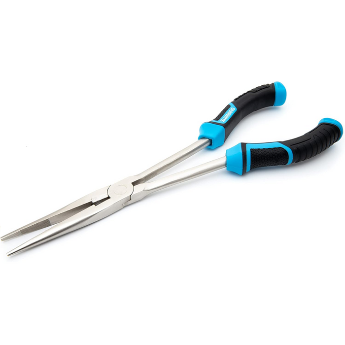 SHIMANO Silver Nickle Long Nose Pliers