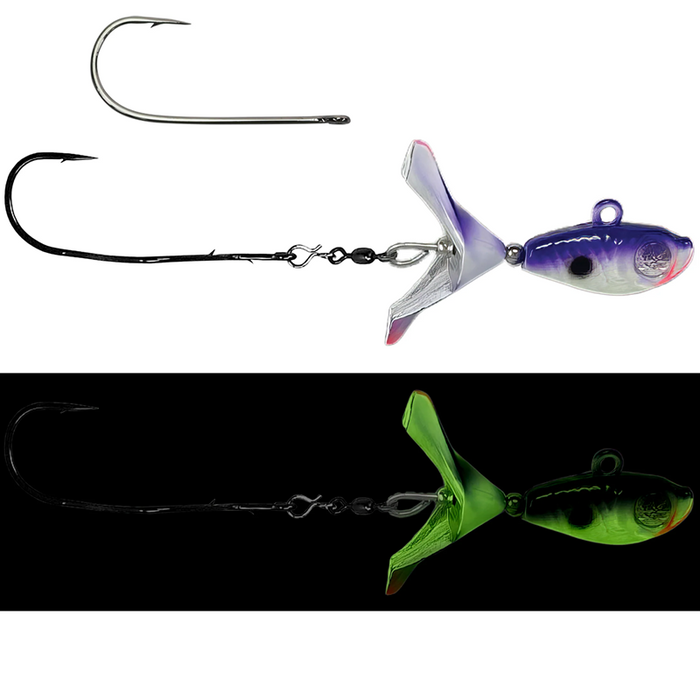 KALIN'S Google Eye Tungsten Search Bait in Moonshine Glow