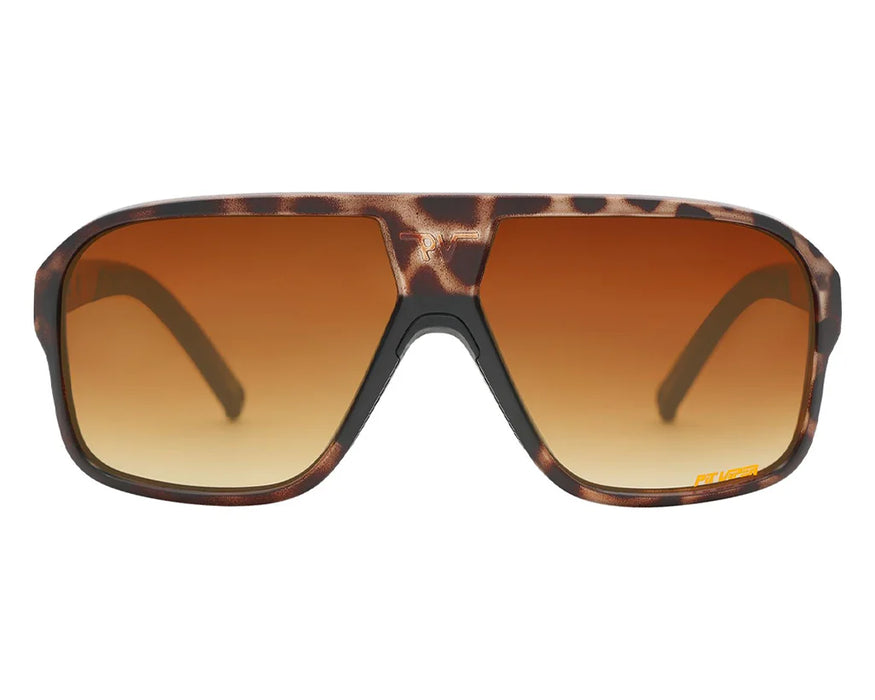 PIT VIPER - The Landlocked Flight Optics - BROWN FADE