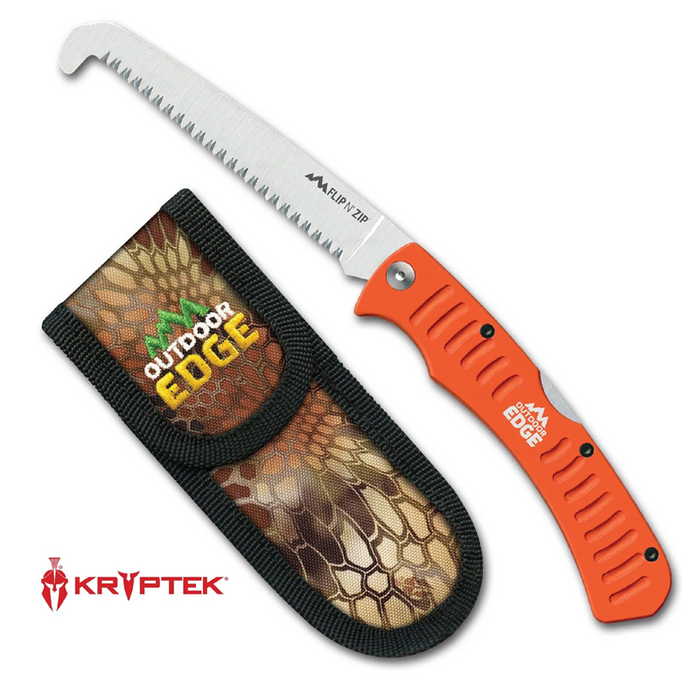 OUTDOOR EDGE Flip N'Saw Lightweight Folding Saw 4.5"