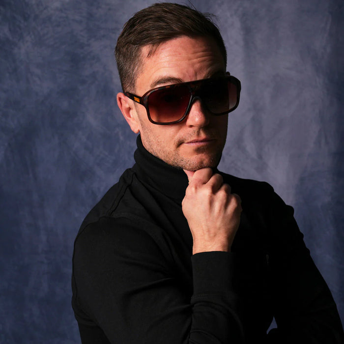 PIT VIPER - The Landlocked Flight Optics -  BROWN FADE