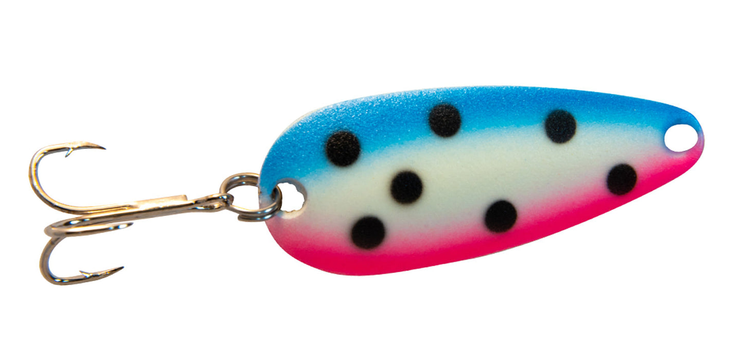 LEN THOMPSON  Heavy Weighted Solid Brass Spoons - ULTRA GLOW