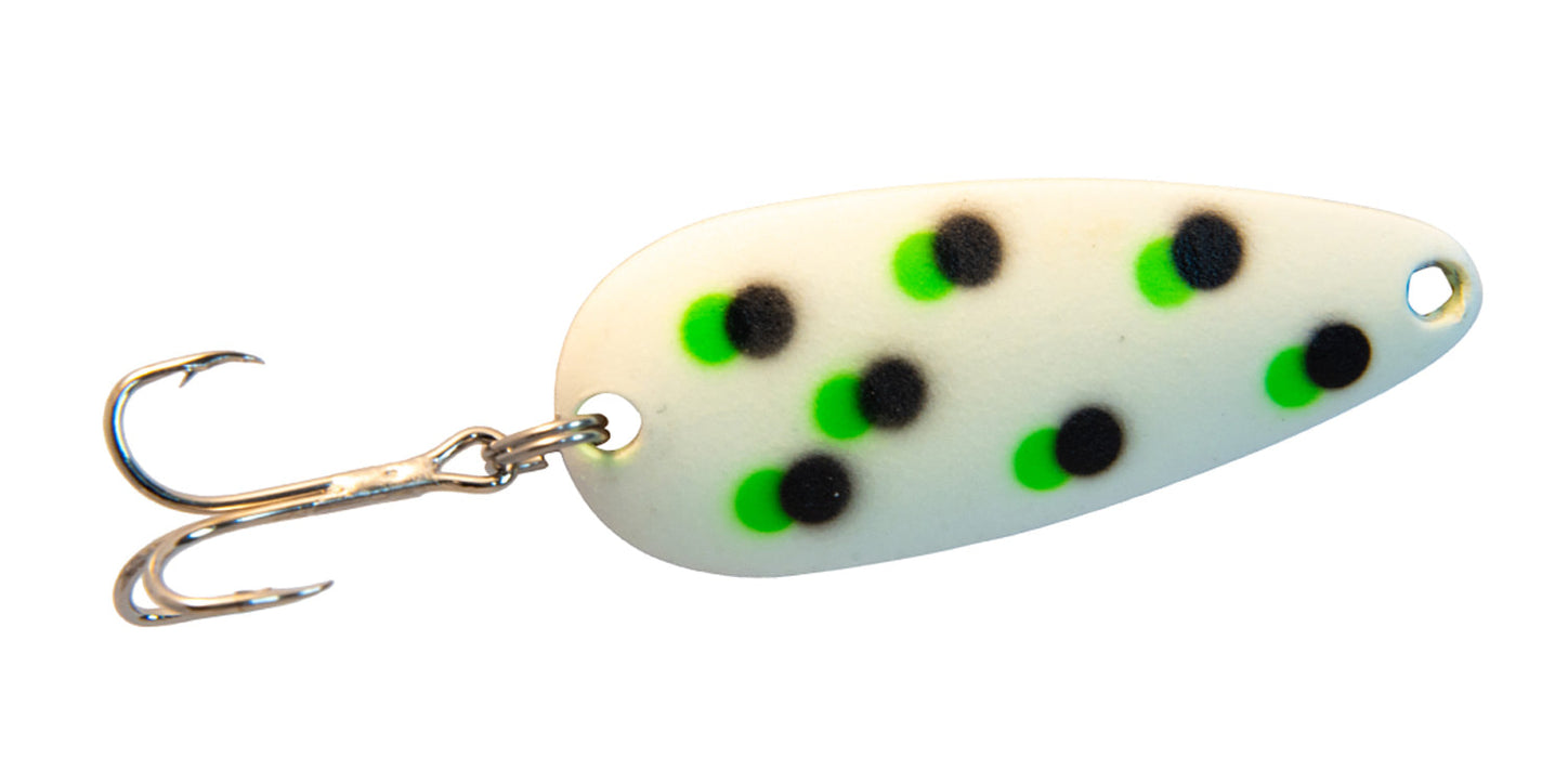 LEN THOMPSON  Heavy Weighted Solid Brass Spoons - ULTRA GLOW