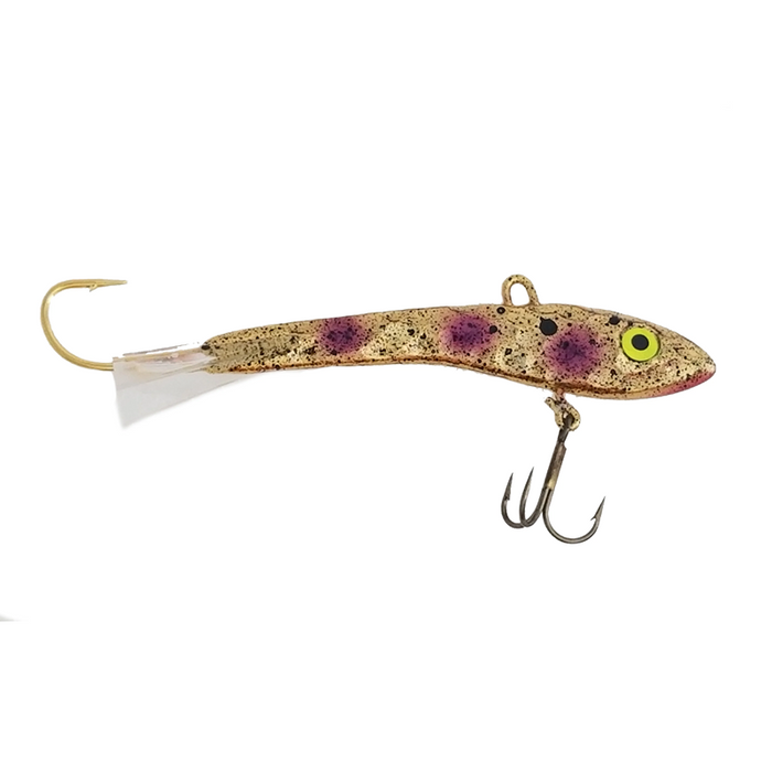 MOONSHINE Hammered Gold Shiver Minnow