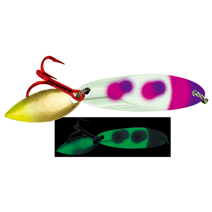 KASTMASTER Bladed Ice Moonshine Glow