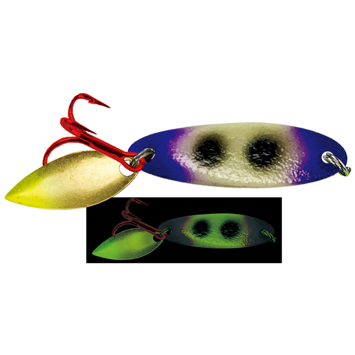 KASTMASTER Bladed Ice Moonshine Glow