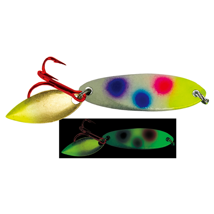 KASTMASTER Bladed Ice Moonshine Glow