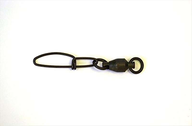 Eagle Claw Ball Bearing Swivel W/Coastlock Snap - Black