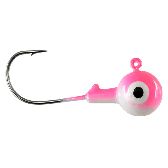 CHUBBS Two-Tone Solid Colors Round Jigs  - 10 PACK