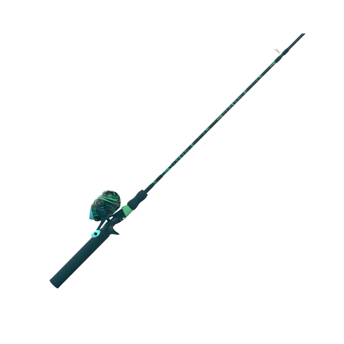 ZEBCO Splash Spincast Combo - GRUNGE GREEN