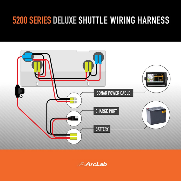 ARCLAB 5200 Series Shuttle 12V Deluxe Wiring Harness