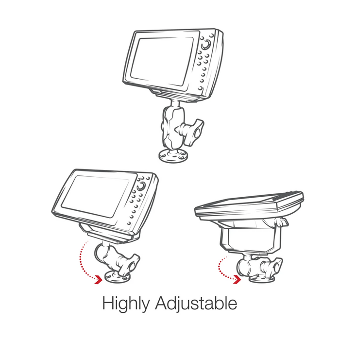 RAM Marine Electronic Mount