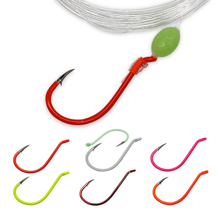 GAMAKATSU Walleye Snell With Glowbead - 5 PACK