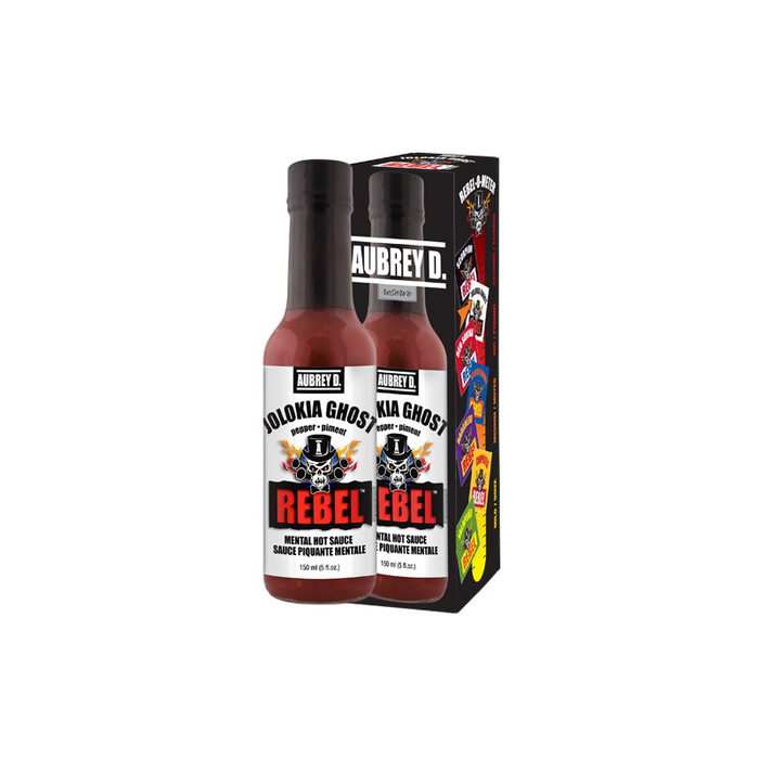 AUBREY D. Jolokia Ghost Hot Sauce