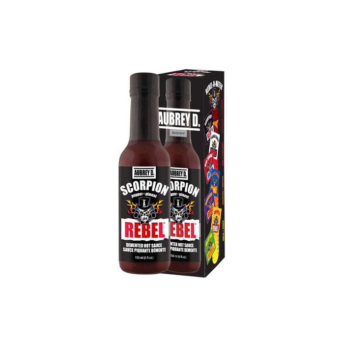 AUBREY D. Scorpion Hot Sauce