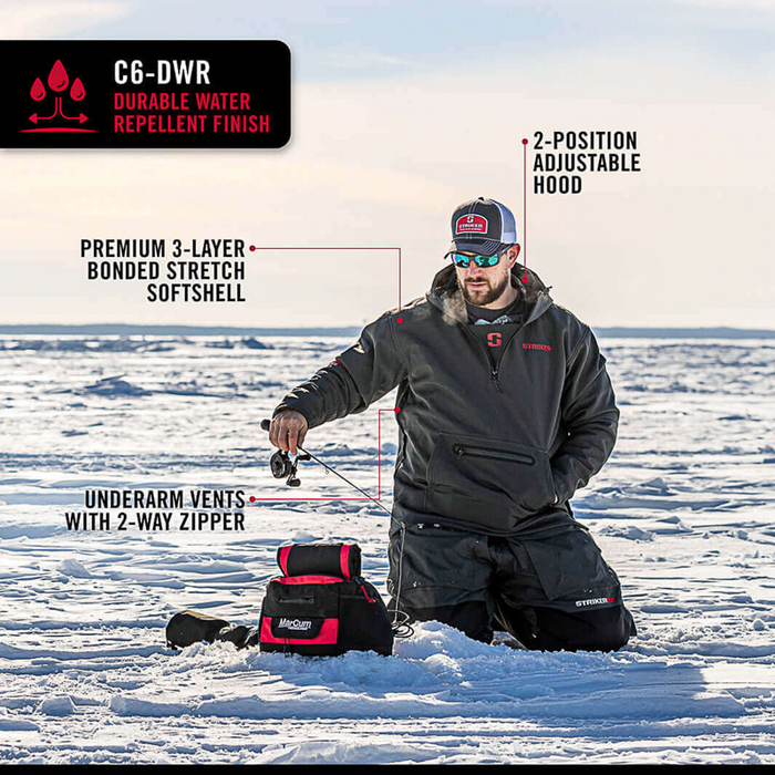 STRIKER Renegade Pullover - CHARCOAL