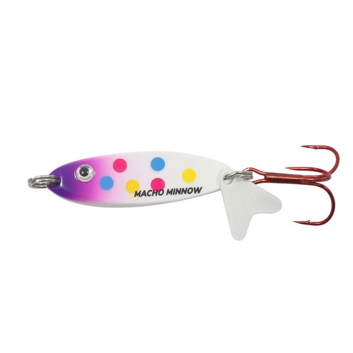 NORTHLAND TACKLE Macho Minnow Spoon - PERCH, WALLEYE, BASS, TROUT