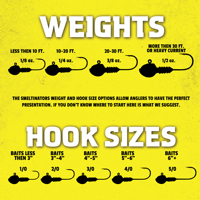 NORTHLAND TACKLE Smeltinator Jig - 3 PACK