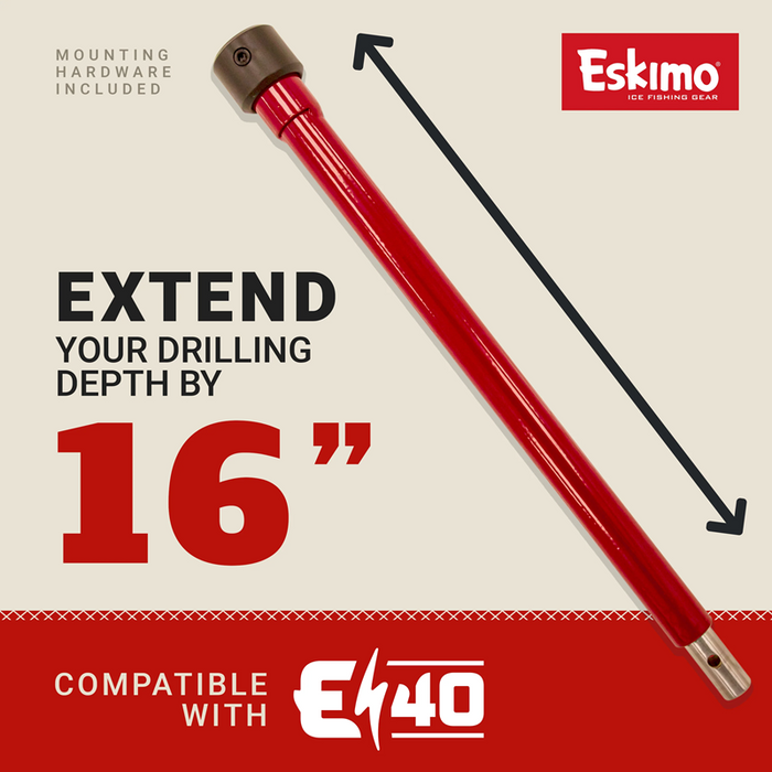 ESKIMO Electric Auger Steel Extensions
