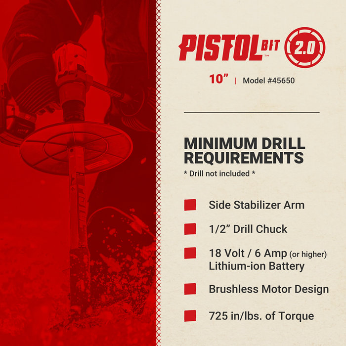 ESKIMO 10" Pistol Bit 2.0