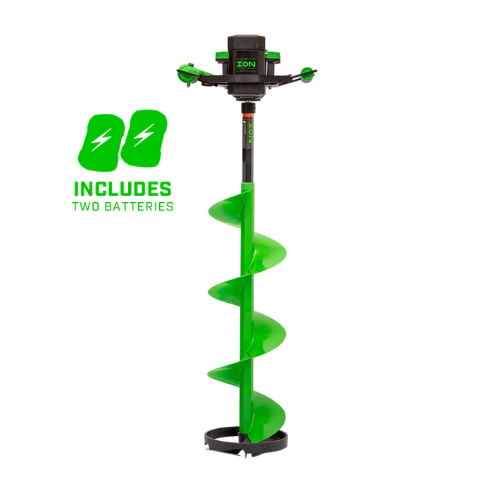 ION Alpha Plus Ice Auger - 2 BATTERIES